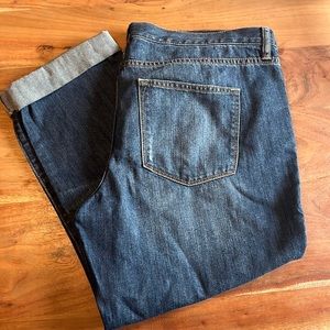 A.N.A. Boyfriend Cuffed Crop Jeans 32/14